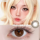 2 PCS Mixed Color Cosmetic Half-Year Soft Contact Lenses