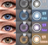  1 Pair Korean Lenses Color Contact Lenses for Eyes Natural Look Brown Lenses Anime Lense Blue Eye Lenses 14.5mm