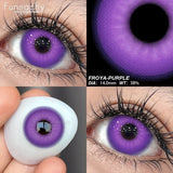 2pcs Anime Cosplay Contact Lenses Colored Lens for Crazy Halloween Solid Color Blue Contacts Pink Beauty Pupil Yearly