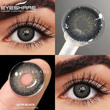 1Pair Color Contact Lenses for Eyes Fashion Blue Eye Lenses Natural Brown Lens Green Contacts Yearly Gray Beauty Pupils