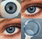 Color Contact Lenses for Eyes 1pair Yearly Natural Eye Color Makeup Lens Brown Cosmetic Soft Eye Lenses Beauty Pupils