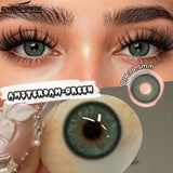 1Pair New Colored Contact Lenses Natural Brown Eye Lenses Blue Eye Lenses Fashion Beauty Contacts Gray SoftLens Yearly