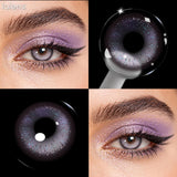 Yearly Plano & Colored Contact Lenses Firefly Brown Natural Prescription Soft Lens Daily Eye Beauty Eyewear