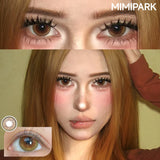 Big Diameter Colored Contacts 2pcs Free Shipping Half Yearly Premium Lenses for Party