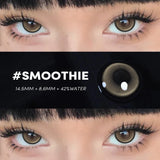 New 1 Pair Colored Contact Lenses with Prescription Myopia Lenses Degree 0~-6.00 Colored Pupils Year Disponible
