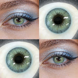 Colored Contact Lenses Lalens Ocean Brown Blue Green Gray Yellow Cyan Color Contacts Eye Lens Eyes Half Year 2Pcs