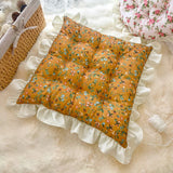 Double Sided Putuan Cushion Rural Lace Breathable Thick Student Office Chair Cushions Home Dining Chairs Tatami Square Seat Mat