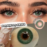 1Pair New Colored Contact Lenses Natural Brown Eye Lenses Blue Eye Lenses Fashion Beauty Contacts Gray SoftLens Yearly