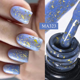7ml Rubber Base Nail Gel Polish Nude Milky White DIY Nail Art Soak Off Gel Polish Semi Permanent Painting UV Vernis
