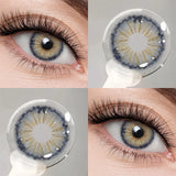 2PCS New Color Contact Lenses Korean Lenses With Prescription Beauty Pupils Makeup Iris style Colorcon Brown Contacts