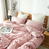 1pcs Duvet Cover Nordic sling 100 Cotton Stripes 150x200 King Size housse de couette Skin friendly Quilt Cover Bed Linen