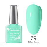 Nail Gel Polish 7.5ml HEMA/TPO FREE Red Sparkle Sequin Gel Nails Beautiful Semi Permanent Soak Off UV LED Gel Polish