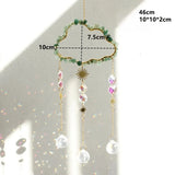 Natural  Crystal Sun Catchers Home Decor Cloud Crystal Wind Chimes Room Outdoor Garden Hanging Decorations Home Decor Items Gift