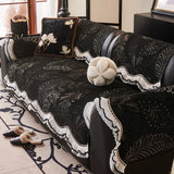 Irregular Couch Cover for Sofa, Non Slip, Chenille Sofa Slipcover, 2, 3 Seater, Chair Furniture Protector, for All Season