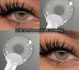Natural Brown Lenses Eyes Colored Cosmetic Contact Lens Blue Gray Eye Lens Green Eyes Contacts Yearly  Beauty Pupils