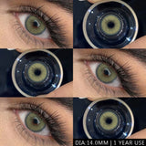 2pcs Gray Colored Contact Lenses for Eyes High Quality Soft Eyes Contacts Beautiful Pupil Gray Color Lenses Brown Lenses