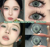  1 Pair Color Contact Lenses for Eyes With Diopters Prescription Green Eye High Quality Beauty Pupil New 