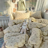 New Skin-friendly and Comfortable 13070 Pure Cotton Printed Floral Single Quilt Cover Breathable Duvet Cover 200X230
