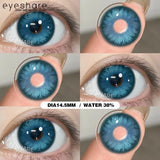 New Purple Color Contact Lenses for Eyes Anime Purple Eyes Contacts Lenses Colorful Makeup Eyes Lenses Yearly 2pcs/pair