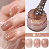10ml Red Series Gel Nail Polish Winter Dark Red Glitter Nail Art Varnish Semi Permanent Soak Off UV LED Gel