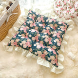 Double Sided Putuan Cushion Rural Lace Breathable Thick Student Office Chair Cushions Home Dining Chairs Tatami Square Seat Mat