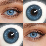 Colored Contact Lenses Lalens Brown Blue Coffee Green Gray Color Contacts Eye Lens Eyes Half Year 2Pcs
