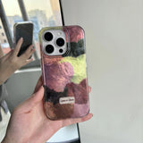 High Quality Exquisite Multiple Colors Velour Heart Pattern Case for iPhone 17 13 14 15 16 Pro Max 11 12 7 8 Plus 16e XS X Cover
