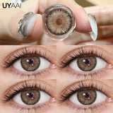 Color Contact Lenses Natural Contact Lens NEW Siri Series Makeup Colored Pupils Cosmetics Beauty Green Lenses Blue Pupils