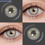 1 Pair Soft Lens Colored Contact Lenses, Small Pupil Eye-Enlarging,  for Daily Cosmetic Makeup & Chic Styling