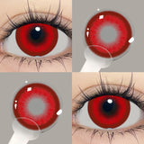 Red Color Contact Korean Big Eyes Lens Vampire Cosplay Contacts New Arrive Makeup High Quality Fast Shipping