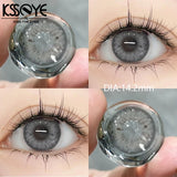 2Pcs Best Selling Contacts Colored Lenses Blue Green Grey Series Soft Lens EyeBeauty Pupil