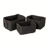 Bohemian Style Storage Basket Cosmetics Storage Basket Storage Basket with Handle Desktop Miscellaneous Storages Baskets
