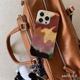 Ins Artistic Color Retro Oil Painting For IPhone 12 13 14 15 16 Pro Max Case High-Quality TPU Back Shell For IPhone 16 Pro Y2k