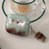 Simple Transparent Gradient Smudging TPU Case For Apple Airpods 2 3 Earphone Coque Soft Silicone Funda For Airpods Pro 2nd Cover