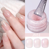 10ml Red Series Gel Nail Polish Winter Dark Red Glitter Nail Art Varnish Semi Permanent Soak Off UV LED Gel