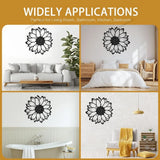 Sunflower Wall Art Decor Flowers Metal Wall Art Sunflowers Home Decorations for Bathroom Farmhouse Living Room Kitchen Office