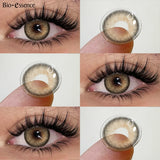 2pcs Natural Color Contact Lenses for Eyes Brown Lenses Colorcon Korean Lenses Yearly Beauty Brown Eye Contacts Lens