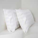2Pcs Pillowcases 100% Bamboo Fiber Cooling Anti-bacterial Solid Color Hotel Home Summer Envelope Style Pillow Covers 50x75cm