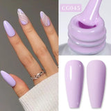 10ml Red Series Gel Nail Polish Winter Dark Red Glitter Nail Art Varnish Semi Permanent Soak Off UV LED Gel