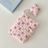 Windowpane plaid cushion cover decorative frill edge pillow cover decorative backrest pillowcase