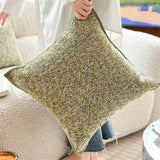 Korean Style Romantic Pillows For Home Decor Living Rooms Sofas Cushions Chenille Jacquard Waist Pillows Backrests Pillowcases