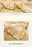 Summer Cooling Quilt Soft Skin-Friendly Air Conditioning Thin Blanket Single/Double Washable Home Textile Princess Wind Style