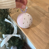 Purple Stripe Star Keychain Earphone Case For Huawei FreeClip 2 Case for FreeBuds 7i 6i 5i SE2 SE3 Soft IMD Protective Cover