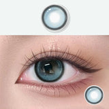 Colored Contact Lenses with degree Power Cosmetic Purple Annual Contact Lens 1year grey Make Up lens