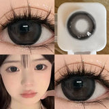 2pcs Yearly Colored Contact Lenses Myopia Pupil Cosmetics Beauty Contact Lenses For Eyes Soft Round Lens Free Shipping