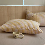 100 Cotton Pillowcase 2 PCS Colorful Stripe Pillow Case Bedding Black Pillow Cover Envelope Pillow Case Cover Nordic Sling