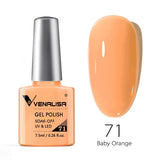 Nail Gel Polish 7.5ml HEMA/TPO FREE Red Sparkle Sequin Gel Nails Beautiful Semi Permanent Soak Off UV LED Gel Polish