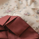 Princess Double-Layer Yarn Pure Cotton Bedding Set Skin Friendly Duvet Cover Kit for All Seasons Home Dormitory Comforter Set