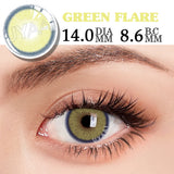 2Pcs/Pair Natural Color Contact Lenses For Eyes New Flare Colorcon Lenses Beauty Eye Color Contacts Natual Look Cosmetic