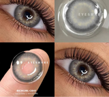 2pcs Natural Color Contact Lenses for Eyes Blue Eye Lenses Gray Pupils Lens Brown Lenses Yearly Cosmetic Green Contacts
